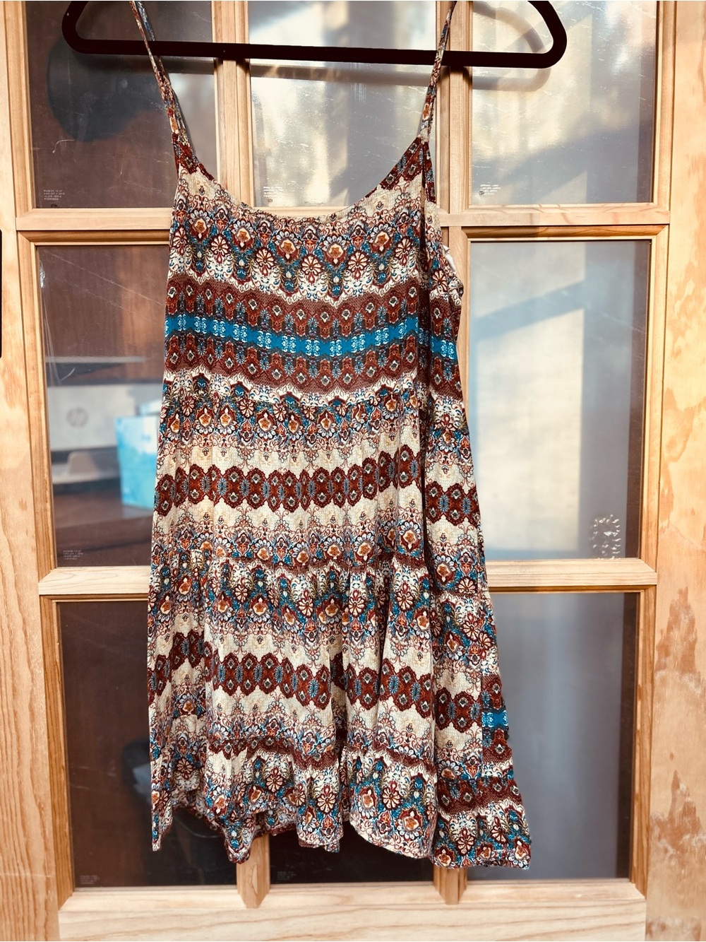 Urban Outfitters Printed Mini Dress Size Small